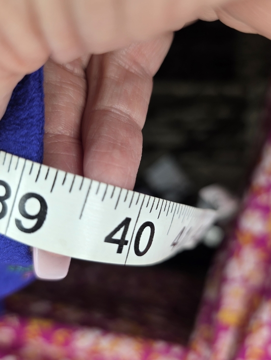 Maeve Anthropologie Maplewood Blue Floral Long Sleeve Button Front Dress XS - Picture 7 of 7